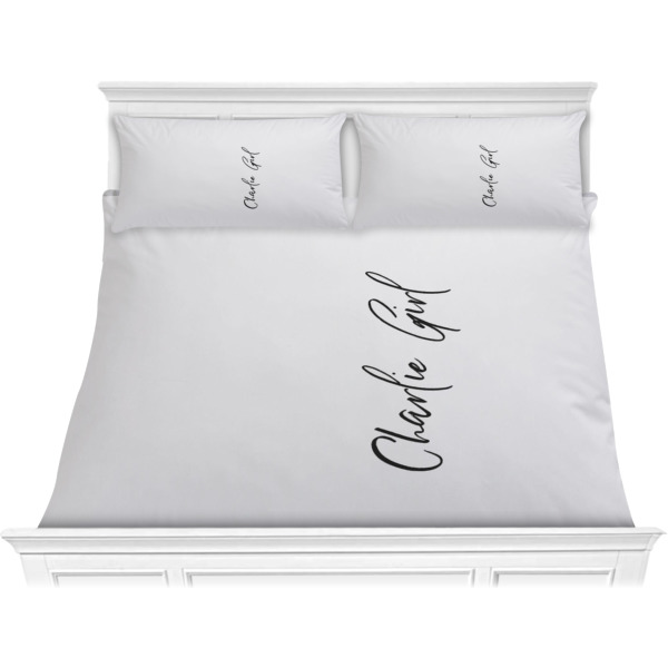 Custom Design Your Own Comforter Set - King