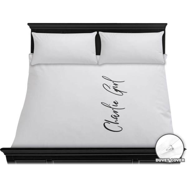 Custom Design Your Own Duvet Cover - King