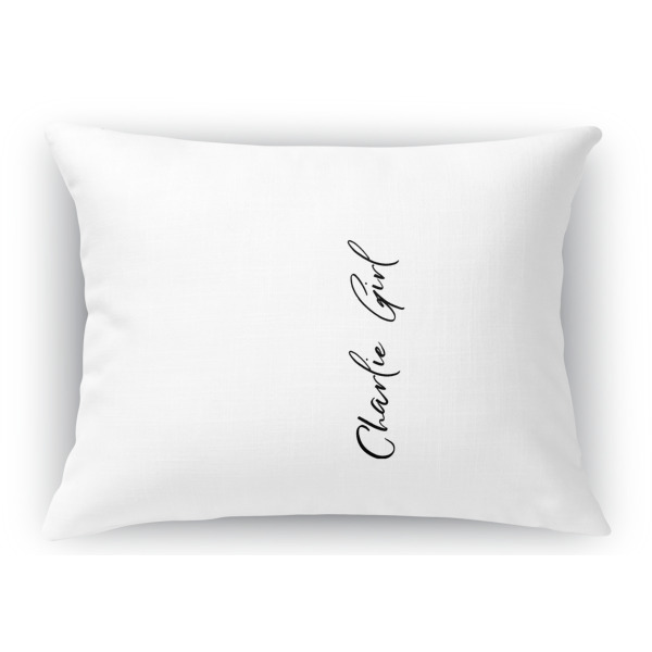 Custom Design Your Own Rectangular Throw Pillow Case
