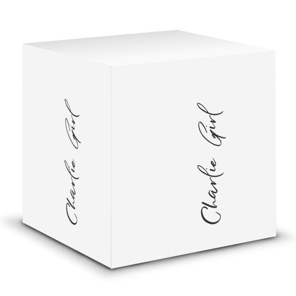 Custom Design Your Own Sticky Note Cube