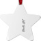 Design Your Own Metal Star Ornament - Double-Sided