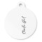 Design Your Own Round Pet ID Tag