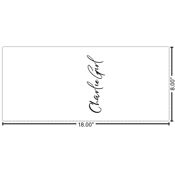 Custom Design Your Own Cabinet Decal - Small