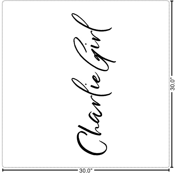 Custom Design Your Own Square Decal - XLarge