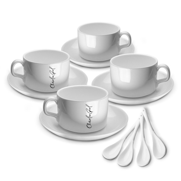 Custom Design - Tea Cup - Set of 4