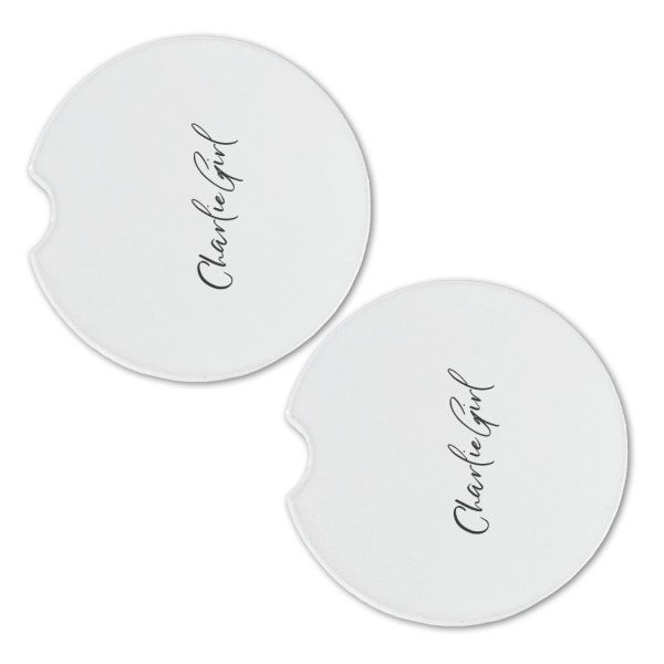 Custom Design - Sandstone Car Coasters - Set of 2