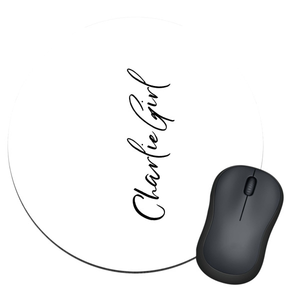 Custom Design Your Own Round Mouse Pad