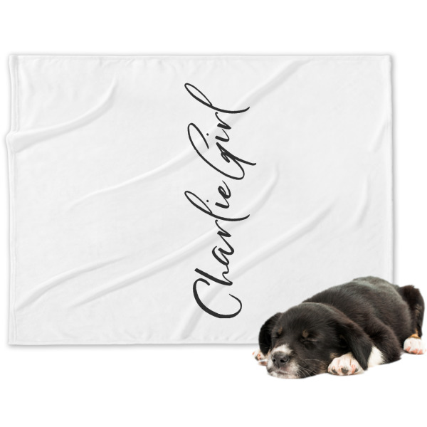 Custom Design Your Own Dog Blanket