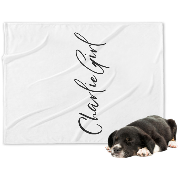 Custom Design Your Own Dog Blanket - Large