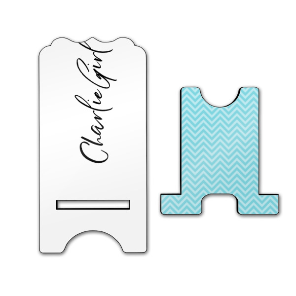 Custom Design - Stylized Phone Stand - Front & Back - Large