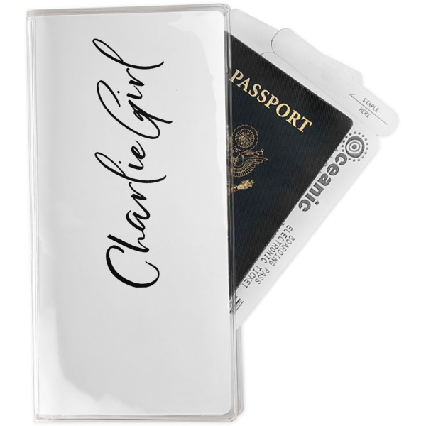 Custom Design Your Own Travel Document Holder