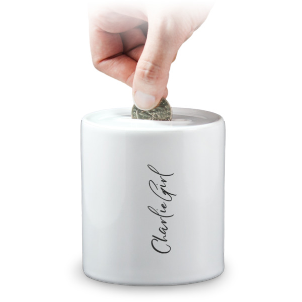 Custom Design Your Own Coin Bank