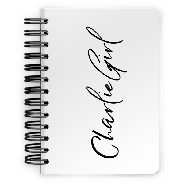 Custom Design Your Own Spiral Notebook - 5" x 7"