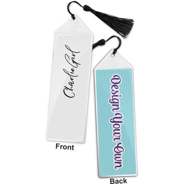 Custom Design - Bookmark w/ Tassel - Front and Back