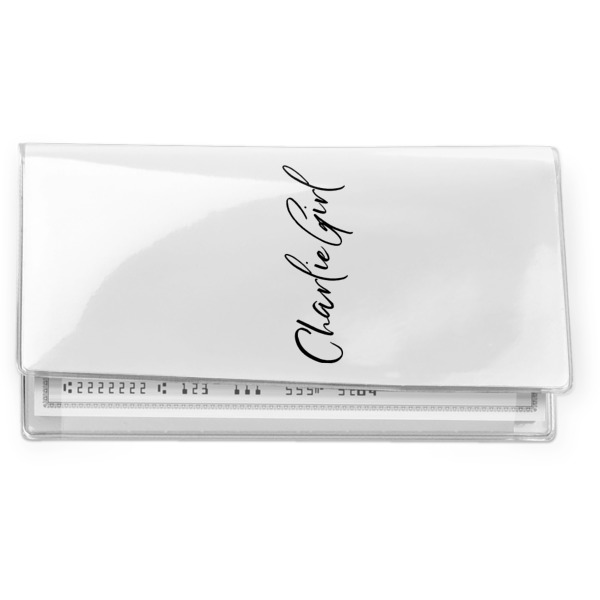 Custom Design Your Own Vinyl Checkbook Cover