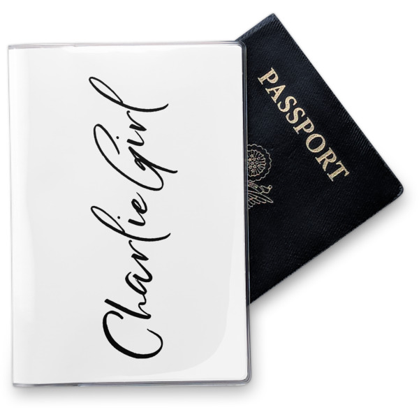 Custom Design Your Own Passport Holder - Vinyl Cover