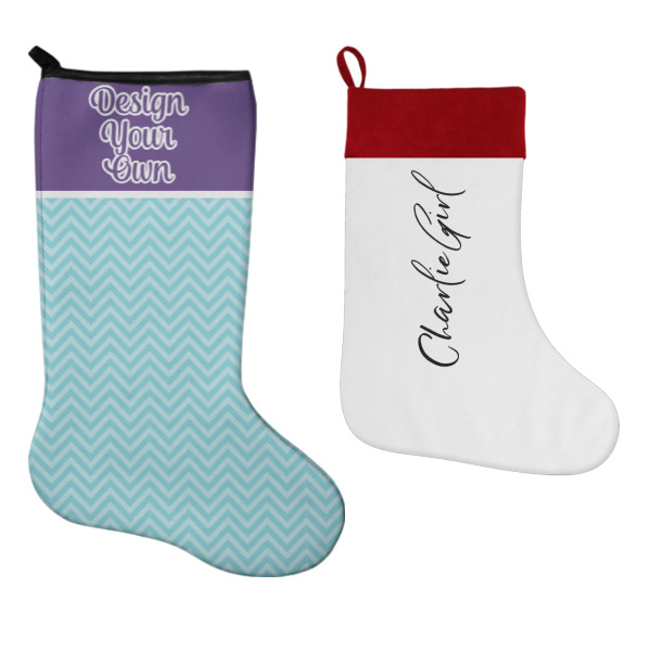 Custom Design - Stockings - Side by Side compare