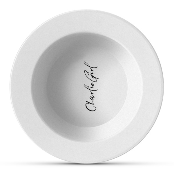 Custom Design Your Own Plastic Bowl - Microwave Safe - Composite Polymer