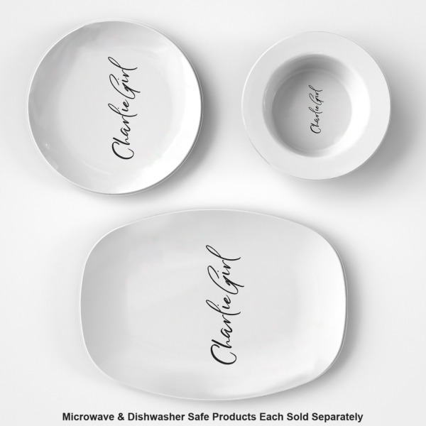 Custom Design - Microwave Safe Composite Polymer Plastic Dishware - Group