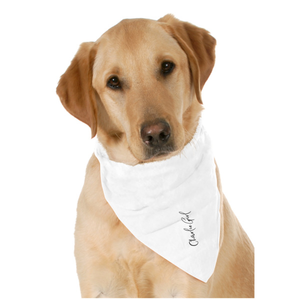 Custom Design Your Own Dog Bandana Scarf