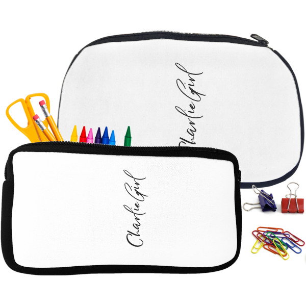 Custom Design - Pencil / School Supplies Bags Small and Medium