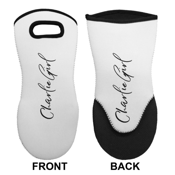 Custom Design - Neoprene Oven Mitt (Front & Back)