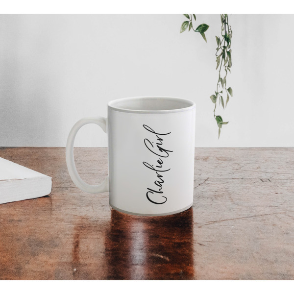 Custom Design - Personalized Coffee Mug - Lifestyle