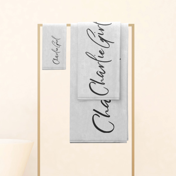 Custom Design - Personalized Towel Set