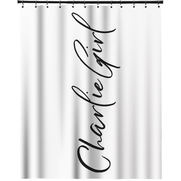 Custom Design Your Own Extra Long Shower Curtain - 70" x 83"