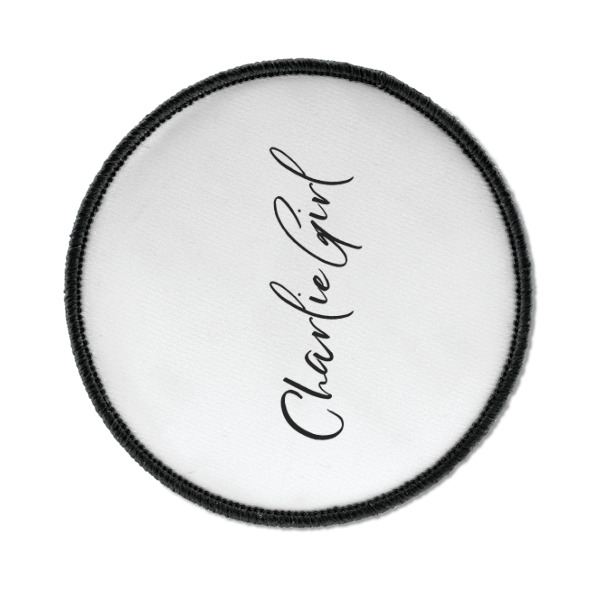 Custom Design - Iron On Patch - Round - Front