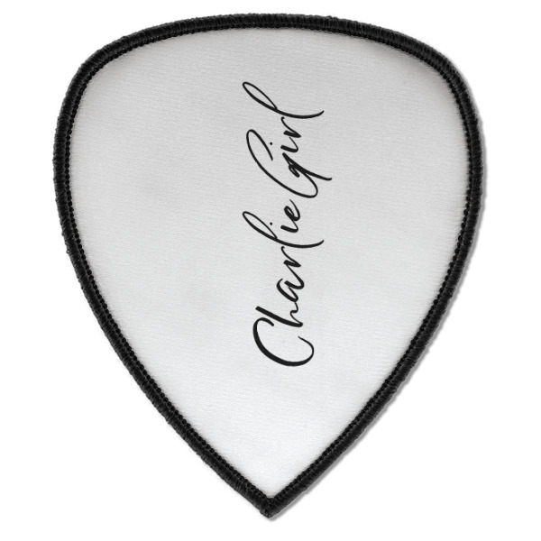 Custom Design - Iron On Patch - Shield - Style A - Front