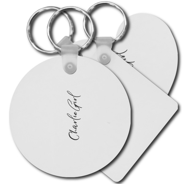 Custom Design Your Own Plastic Keychain