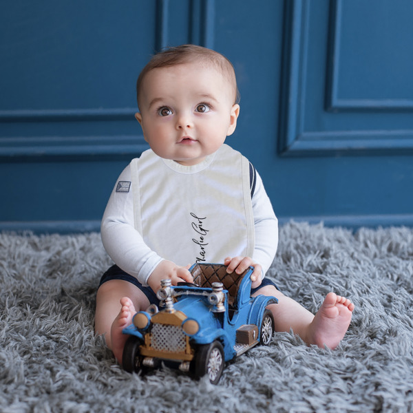 Custom Design - Bib - Lifestyle - Boy