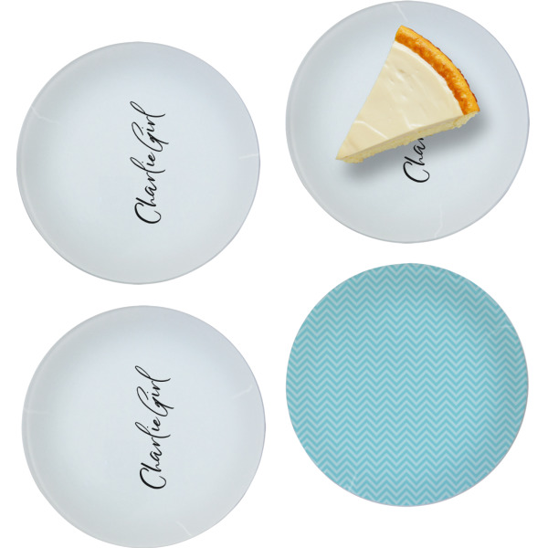 Custom Design - Set of Appetizer / Dessert Plates