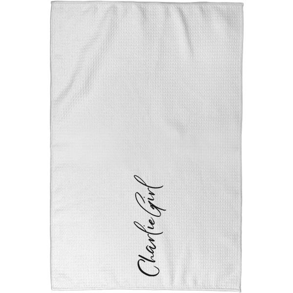 Custom Design - Waffle Weave Towel - Full Color Print - Approval Image