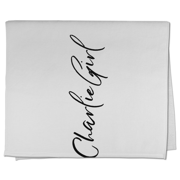 Custom Design Your Own Kitchen Towel - Poly Cotton