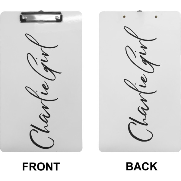 Custom Design - Clipboard (Legal) (Front + Back)