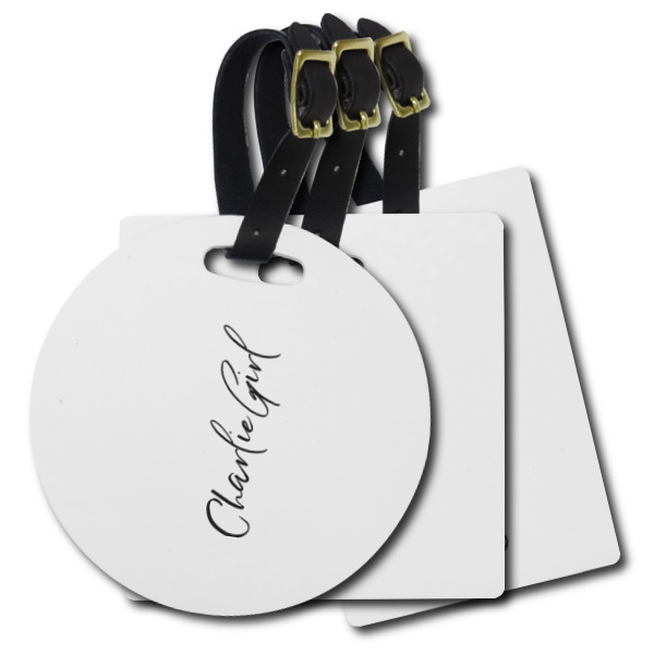 Custom Design Your Own Plastic Luggage Tag