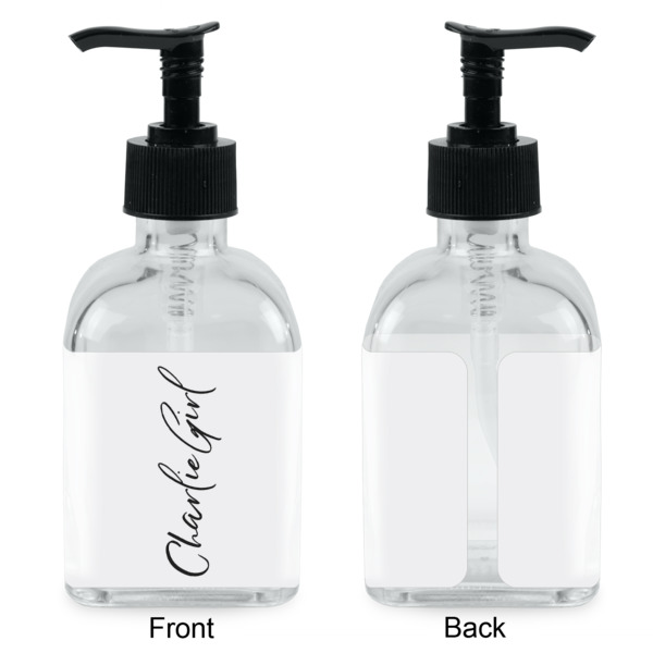 Custom Design - Glass Soap/Lotion Dispenser - Approval