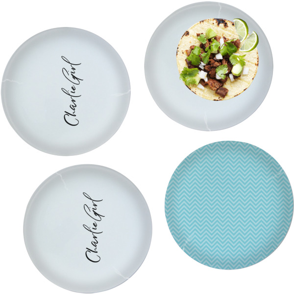 Custom Design - Set of Lunch / Dinner Plates