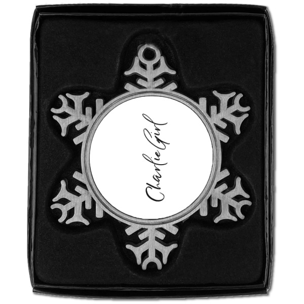 Custom Design - Vintage Snowflake - In box