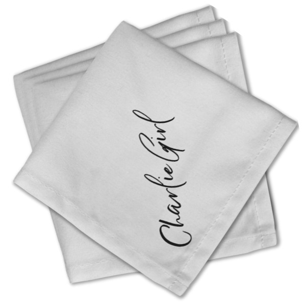 Custom Design - Cloth Napkins - Personalized Lunch (PARENT MAIN Set of 4)