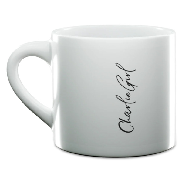 Custom Design - Double Shot Espresso Cup - Single Front