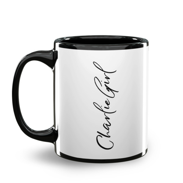 Custom Design - Coffee Mug - 11 oz - Black