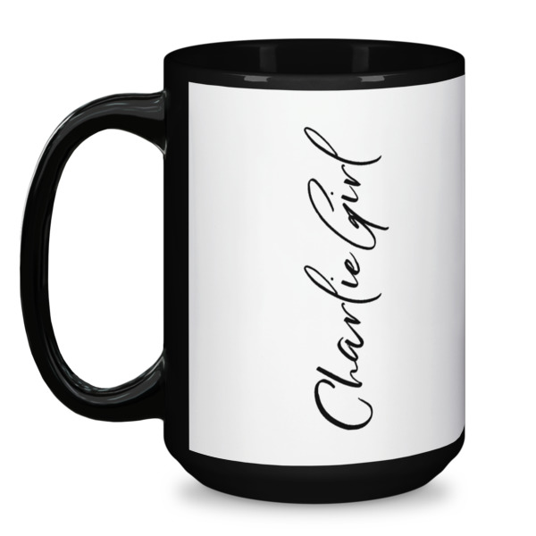 Custom Design - Coffee Mug - 15 oz - Black