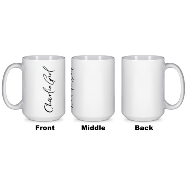 Custom Design - Coffee Mug - 15 oz - White APPROVAL