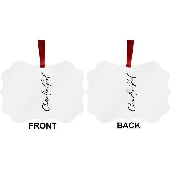 Custom Design - Metal Benilux Ornament - Front and Back (APPROVAL)