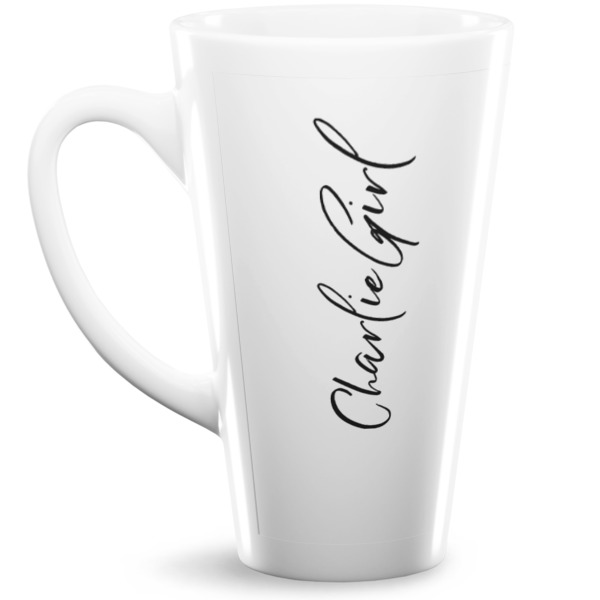 Custom Design Your Own Latte Mug