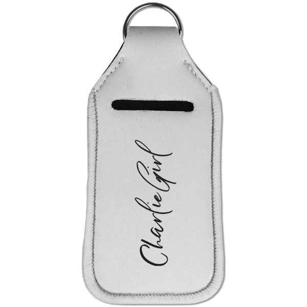 Custom Design - Sanitizer Holder Keychain - Large (Front)
