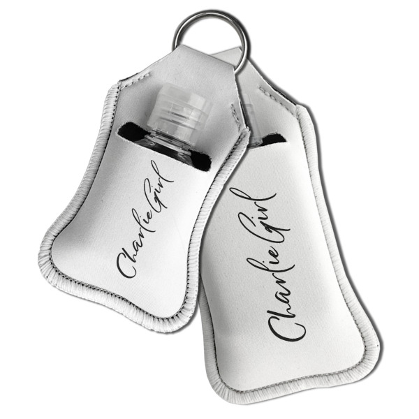 Custom Design - Sanitizer Holder Keychain - Both in Case (PARENT)
